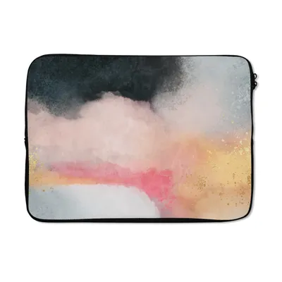 Produktbild von MuchoWow® Laptop Hülle 14 ZollMalerei - Abstrakt - Design Laptoptasche - Laptoptasche - Stoßsicher - Schutzhaube