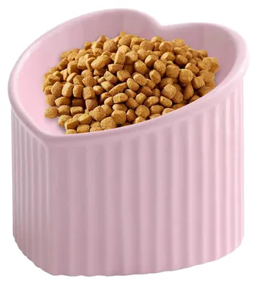 Produktbild von Erhöhte Katzenfutter- und -wasserbehälter