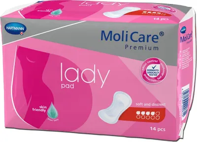 Produktbild von MoliCare® Premium lady pad - 4 Tropfen 12 x 14 Stück