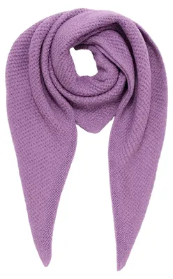 Produktbild von Faera Eleganter Dreiecks-Schal Unifarben Weich und Warm Größe One Size