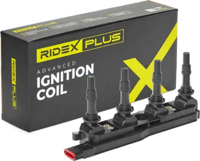 Produktbild von RIDEX PLUS 689C0033P Zündspule 12V für VW TOURAN (1T1, 1T2) für AUDI A4 Avant (8ED, B7) für OPEL Corsa C Schrägheck (X01) Meriva A (X03)