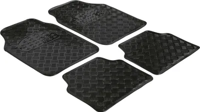 Produktbild von Walser Automatte Metallic 4-teilig Set schwarz, 28035