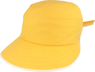Sommer-Schirmmütze Schute UV-Schutz 50 / 80 von Hut Breiter in gelb