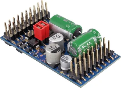 Produktbild von ESU 58315 LokSound 5 L DCC/MM/SX/M4 "Leerdecoder", Stiftleiste mit Adapter, Retail, Spurweite: 0