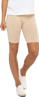 Produktbild von Celodoro Damen Kurzleggings (1 Stück) Stretch-Jersey Radlerhose aus Baumwolle - Beige L