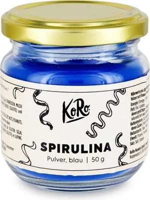 Produktbild von KoRo | Blaues Spirulina Pulver 50 g