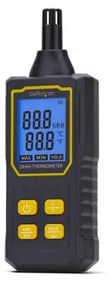 Digitales Thermometer Hygrometer, großes LCD, -10 bis 60°C, ±1°C, 3x AAA