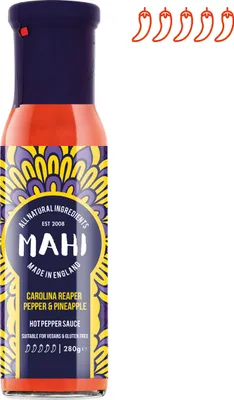 Produktbild von Mahi Carolina Reaper Pepper & Pineapple Sauce
