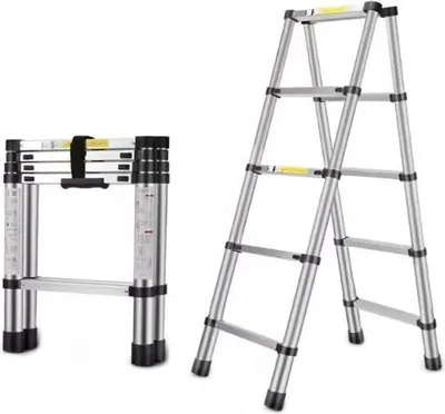Produktbild von Klappbare Aluminium-Doppelleiter – 1,4 m + 1,4 m