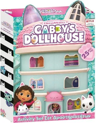 Zdjęcie produktu dla Zestaw przyborów szkolnych Koci Domek Gabi 25 elementów