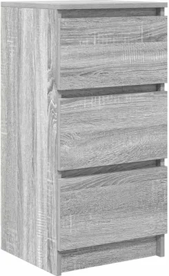 Produktbild von Sideboard Grau Sonoma 37,5x35x76 cm Holzwerkstoff