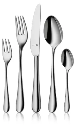 Produktbild von WMF 11.4000.6341 Merit Cromargan protect 66-teiliegs Besteck-Set Edelstahl