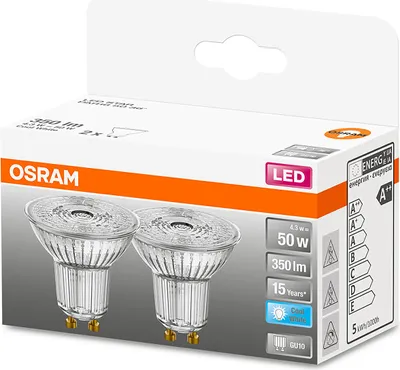 A product package for OSRAM LED bulbs.