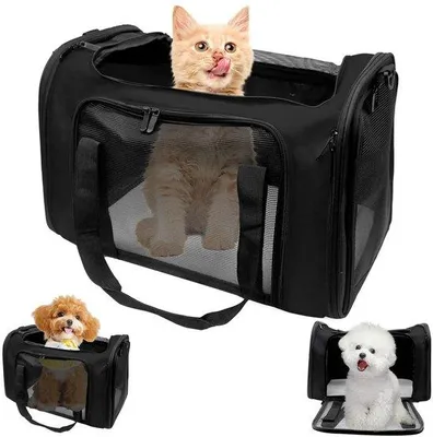 Productafbeelding van Opvouwbare Transporttas voor Honden en Katten