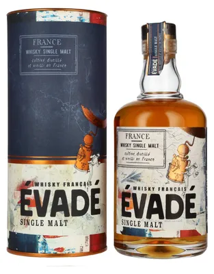 Produktbild von Évadé Single Malt Whisky Français 40% Vol. 0,7l in Geschenkbox