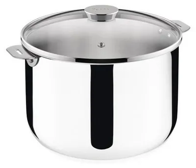 Image de Marmite Inox 24 Cm + Couvercle - Salvaspazio+ - Lagostina