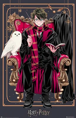 Zdjęcie produktu dla Plakat harry potter dynastia czarodziejów harry potter