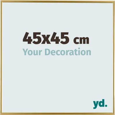 A product image with text overlay indicating size and a tagline.