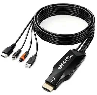Zdjęcie produktu dla Konwerter HDMI earc arc do optyczny koncentryczny adapter audio 1
