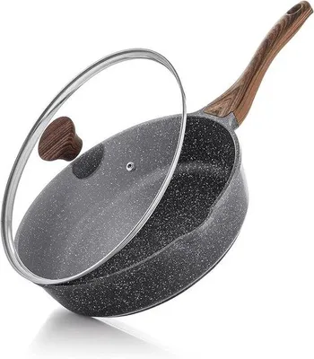 Produktbild von Famanu Bratpfanne 28 cm mit Granit-Antihaftbeschichtung - vielseitig einsetzbar