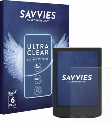 Produktbild von 6x Für Vivlio Light HD / Color Schutzfolie Savvies Displayschutz Display Schutz Folie Klar Transparent
