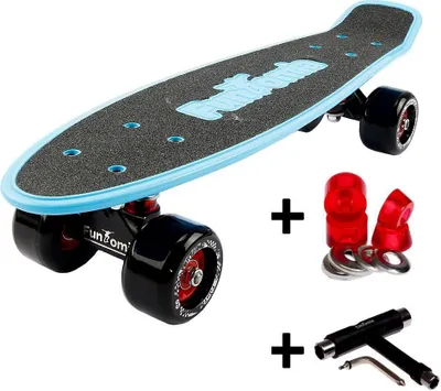 Produktbild von Farbe Blau - FunTomia® Mini-Board Big Wheel 2078F+1975