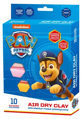 Obrázok produktu pre Astra Modelovacia hmota Paw Patrol Chase, 10 farieb
