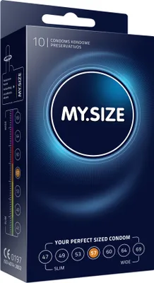 Produktbild von MY.SIZE MS5710 Kondome Größe 4, 57mm, Standardpackung (10 Stück)