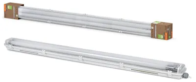 Produktbild von Ledvance LED Feuchtraumleuchte Wanne Submarine 120cm IP65 2 x 13,5W G13 3100lm tralweiß 4000K