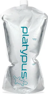 Produktbild von Platypus Platy, 2000 ml, Tägliche Nutzung, Wandern, Blau, Weiß, Nylon, Polyethylen, Polypropylen (PP), Schraubdeckel, Polyethylen
