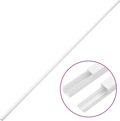 Produktbild von vidaXL Installationsrohre 25x16 mm 30 m PVC