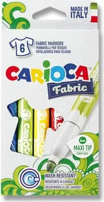 Produktbild von Carioca Cromatex Filzstift Extradick Mehrfarbig 6 Stück(e)