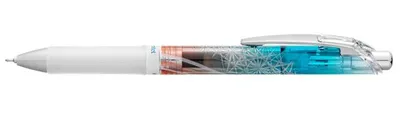 Obrázok produktu pre Gélové pero "EnerGel BLN75 Kiriko", modré, 0,25 mm, telo Kikutsunagi, PENTEL BLN75ED5-C