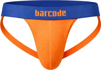 Produktbild von Barcode Berlin - Herren Jockstrap Unterwäsche - Jock Arlo Neonorange-Royal - 1x Größe M
