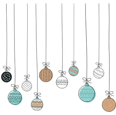 Imagen del producto de Guirnaldas de adornos navideños – Adornos navideños – Decoración festiva – 80 x 135 cm