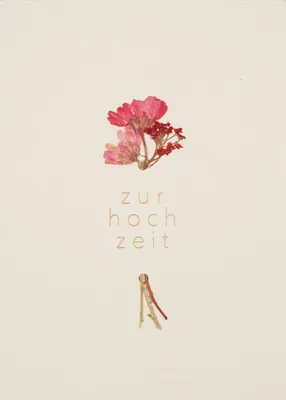Produktbild von Räder Blütezeitkarte Zur Hochzeit