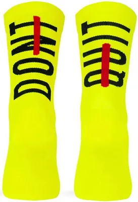 Image de Pacific Socks Don't Quit Chaussettes Jaune EU 42-45 Hommes,Femmes Jaune EU 42-45