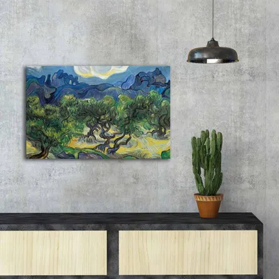 Produktbild von Wallity, FAMOUSART- CVT1430, Bunt, Leinwandbilder, 45 x 70 cm, 100% Wildleder -Leinwand