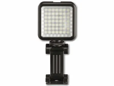 Produktbild von Hama 49 BD, Selfie-Licht, Schwarz, Jede Marke, LED, Akku, AA
