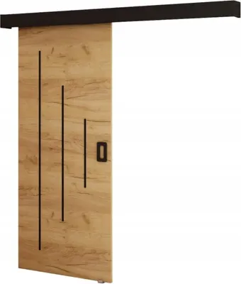 Produktbild von Schiebetür Zimmertür Tür mit Griffstange BENI Y 90 cm