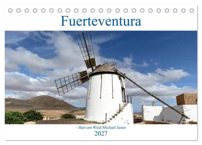 Immagine prodotto di Fuerteventura - Di bolina (calendario da tavolo 2027, formato DIN A5 orizzontale), calendario mensile CALVENDO