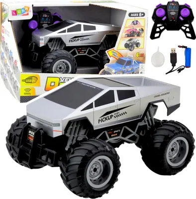 Obrázek produktu pro Off-Road Rc dálkově ovládané terénní vozidlo Silver 1:16