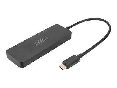 Immagine prodotto di DIGITUS DS-45333 Hub video DIGITUS MST, 3 porte, USB-C - 3x HDMI, nero