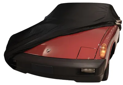 Image de Housse de voiture extérieure adaptée à Porsche 914 Noir Imperméable et