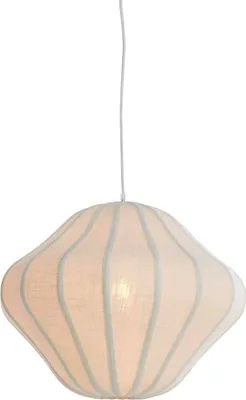 Image de Light & Living - suspension - Sukau - blanc - textile - E27 - 2987806