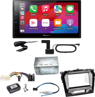 Produktbild von Pioneer SPH-DA77DAB CarPlay Android Auto DAB+ Einbauset für Suzuki Vitara LY