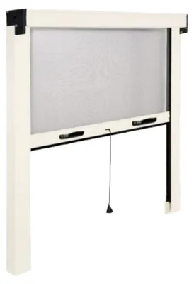 Immagine prodotto di Zanzariera avvolgibile verticale per esterno e interno 140x160 cm -  Bianco