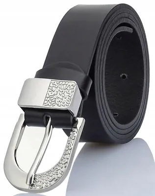 Produktbild von Gracio Damen-Ledergürtel Lang Schwarz 3cm Breit