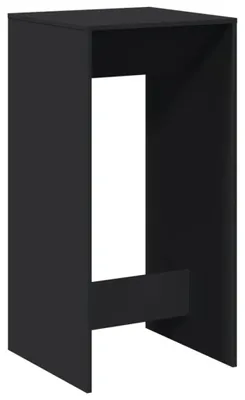 Produktbild von vidaXL Bartisch Schwarz 51x50x103,5 cm Holzwerkstoff