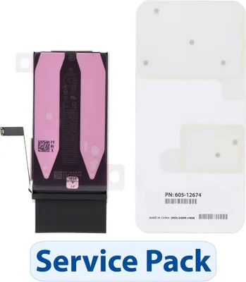 Produktbild von ServicePack Akku passend für Apple iPhone 14 (661-30373)